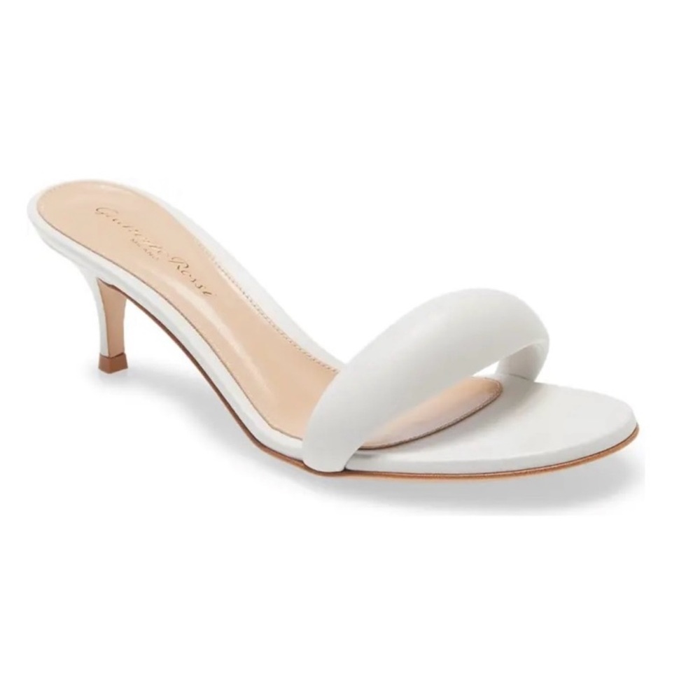Gianvito Rossi White Heeled Sandals
